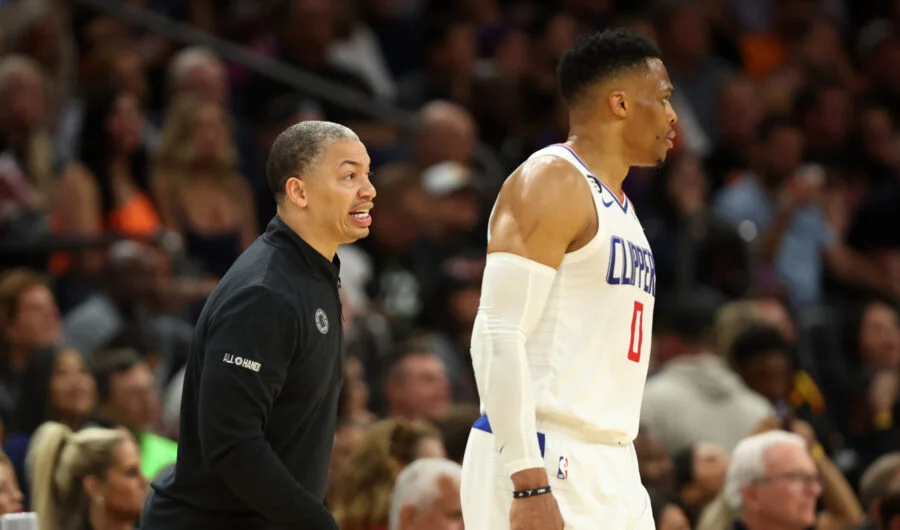 Clippers' Coach Tyronn Lue Addresses Future After Playoff Elimination and Kawhi Leonard's Injury.