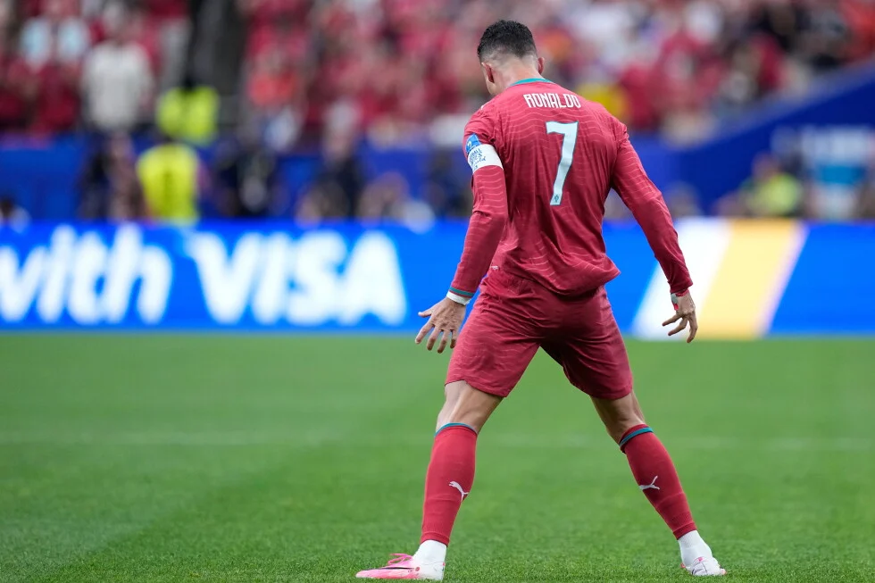 Ronaldo becomes first to score in six World Cups after two-goal showing vs Uzbekistan