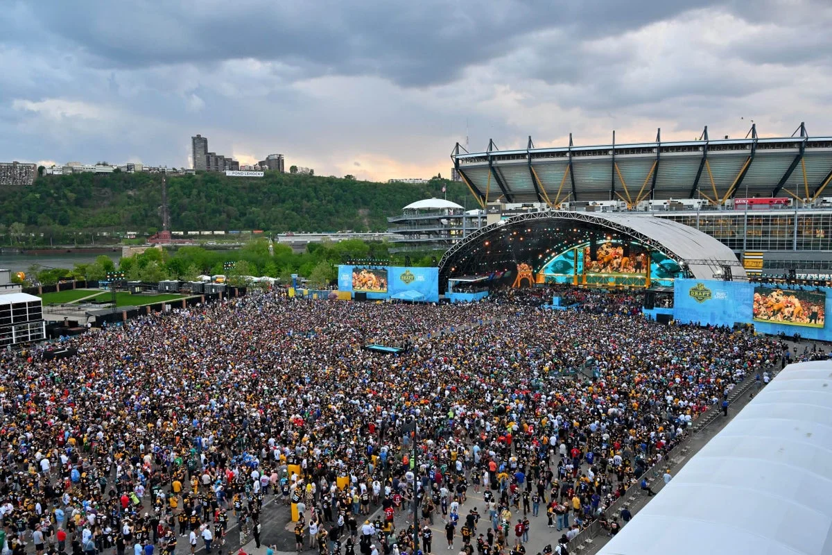 Pittsburgh Tops NFL Draft Attendance With 805,000 Fans