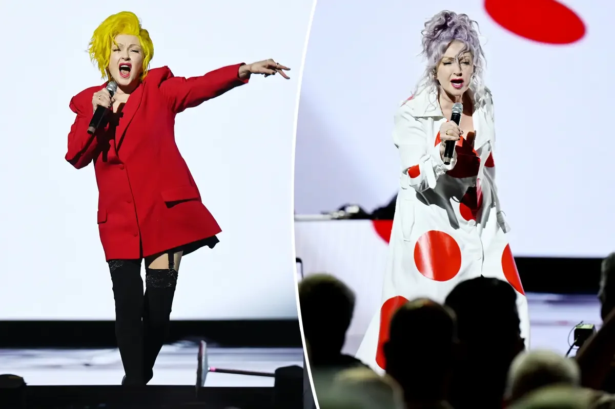 Cyndi Lauper fires back at heckler during Las Vegas residency debut