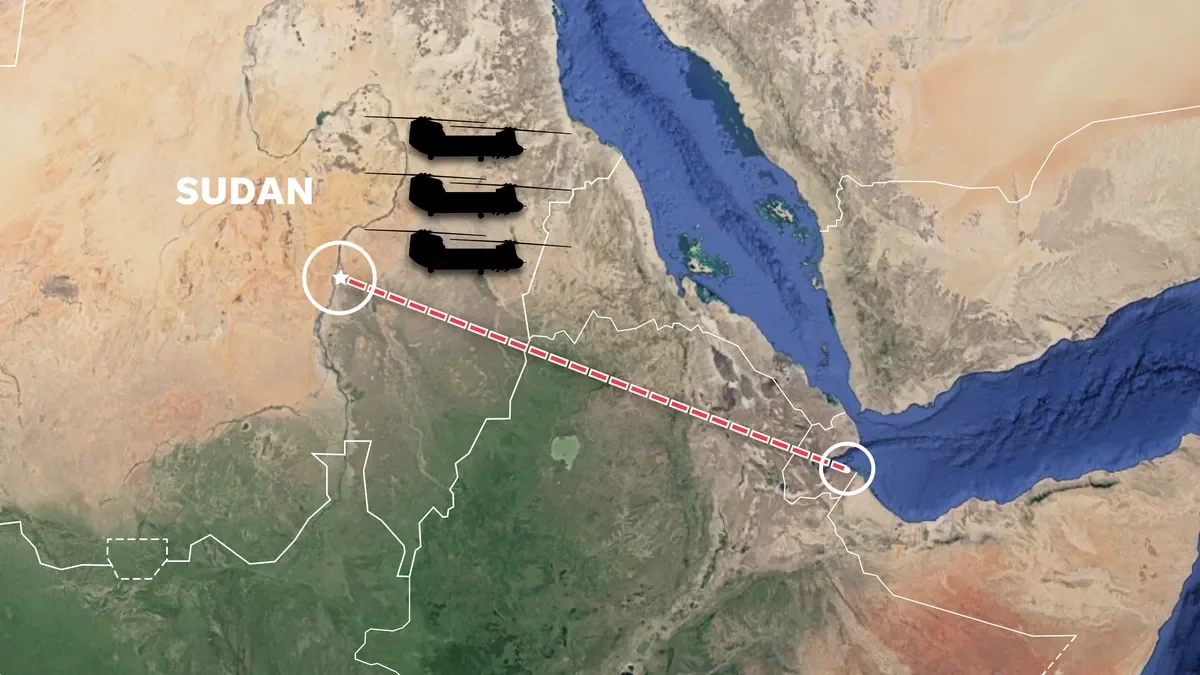 SEAL Team 6 evacuates US embassy in Sudan