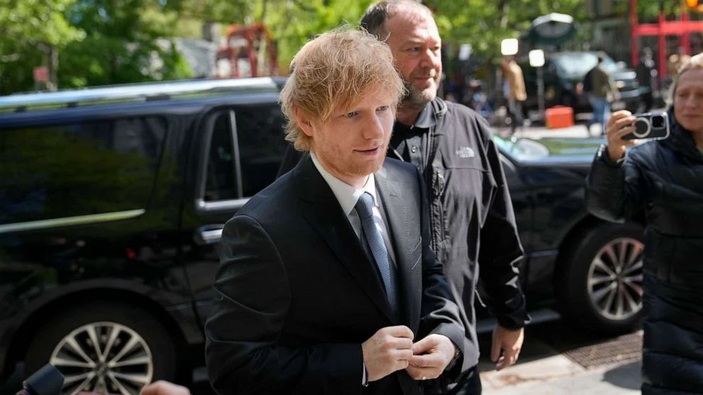 Ed Sheeran defends himself in copyright trial with fiery testimony.