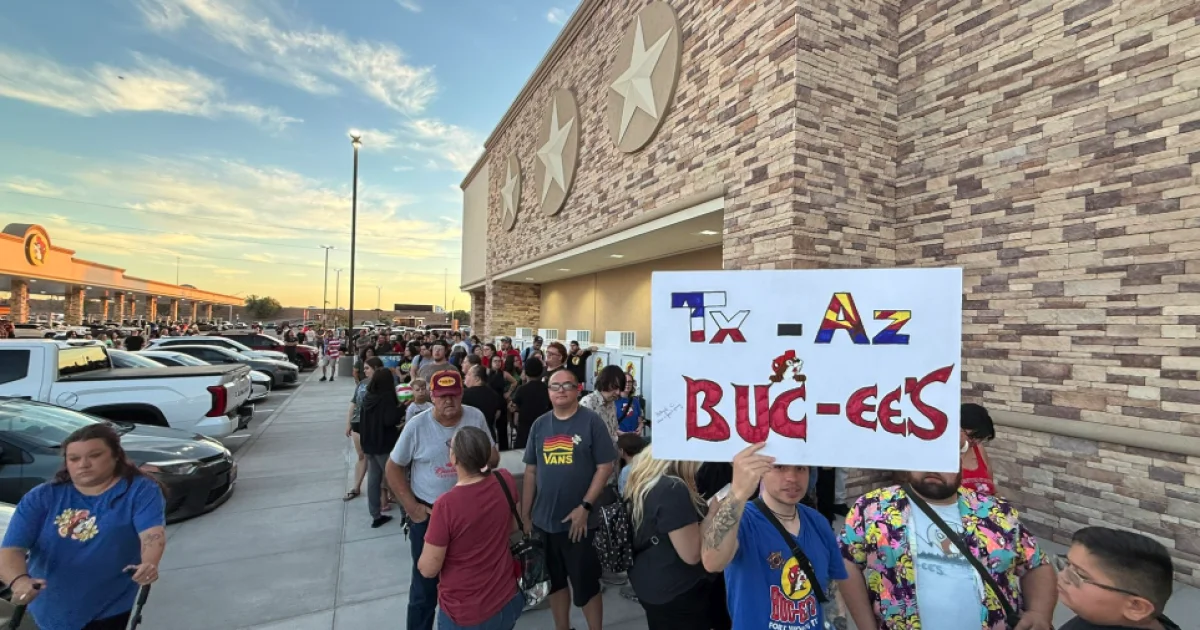 Goodyear's Buc-ee's debuts with Beaver Nuggets and merch frenzy