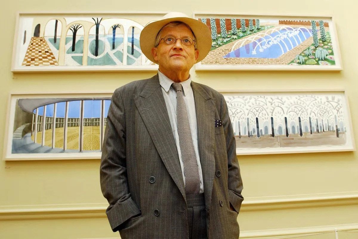 David Hockney’s private funeral honors a lifetime of art
