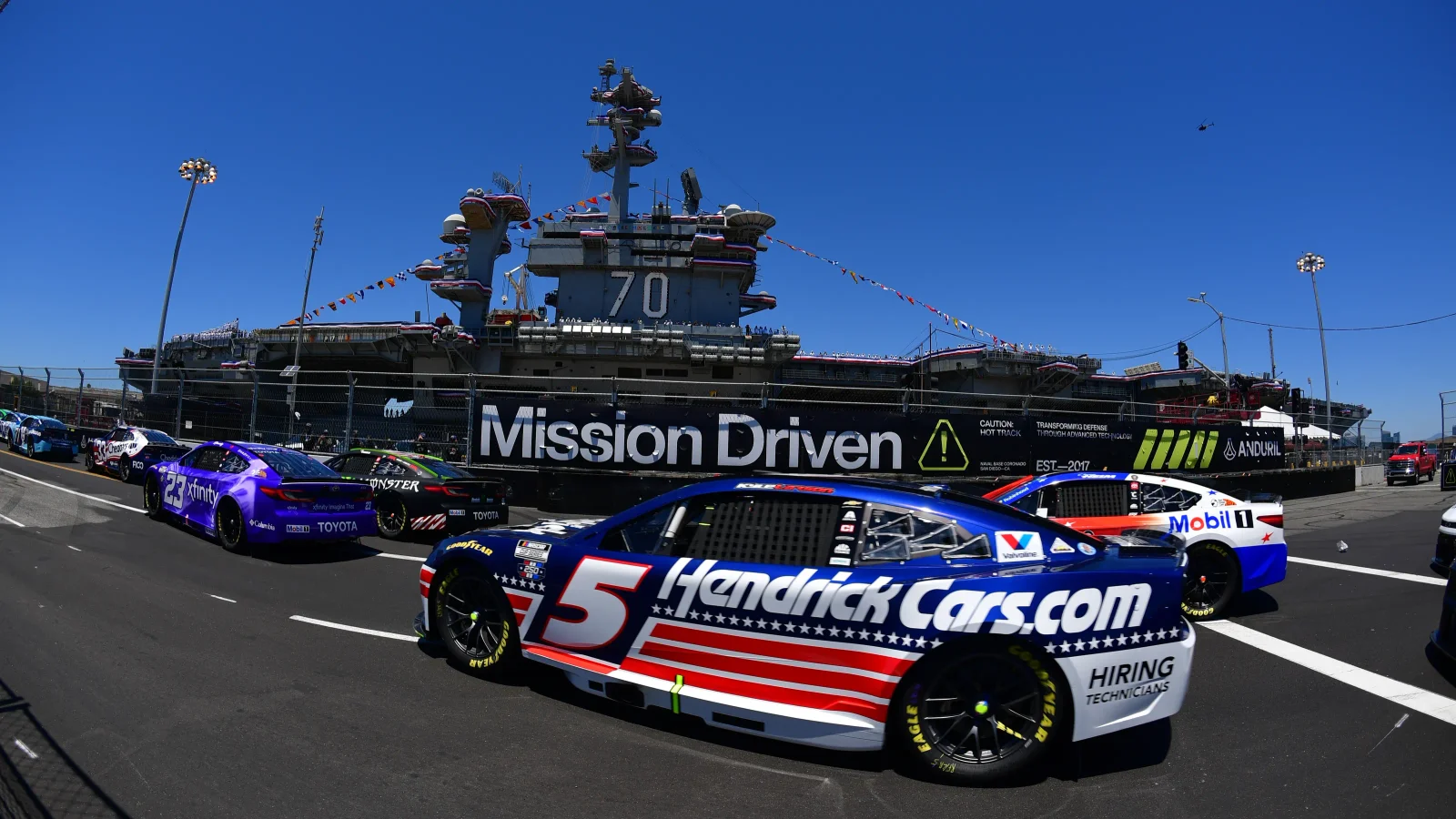 NASCAR's Coronado Street Course Debuts With Anduril 250