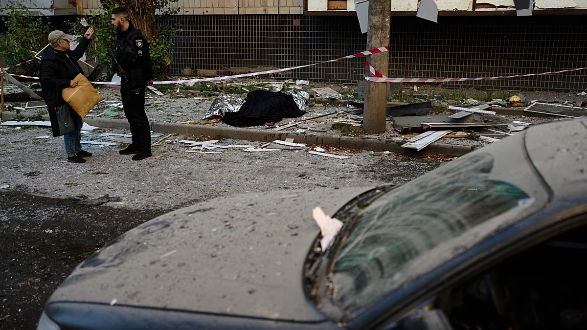 Kyiv Under Large-Scale Russian Assault Leaves 16 Dead, 33 Wounded