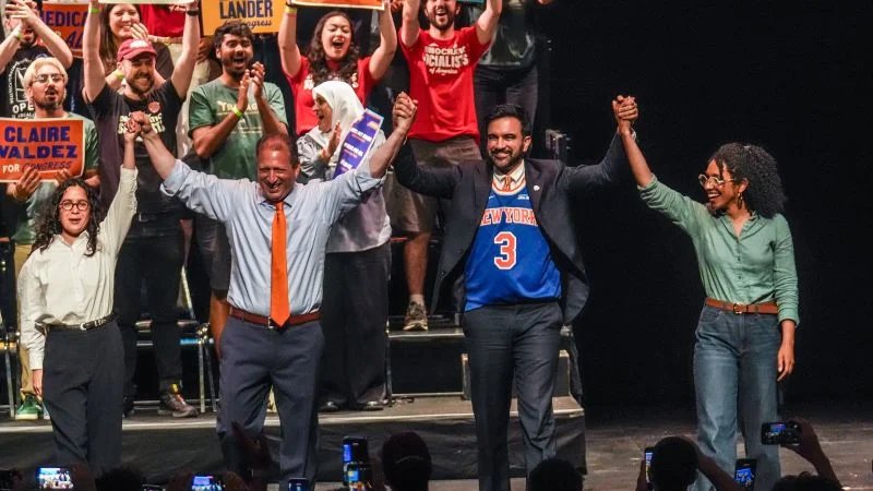 Progressive wave rises as Mamdani-backed candidates surge in New York primaries