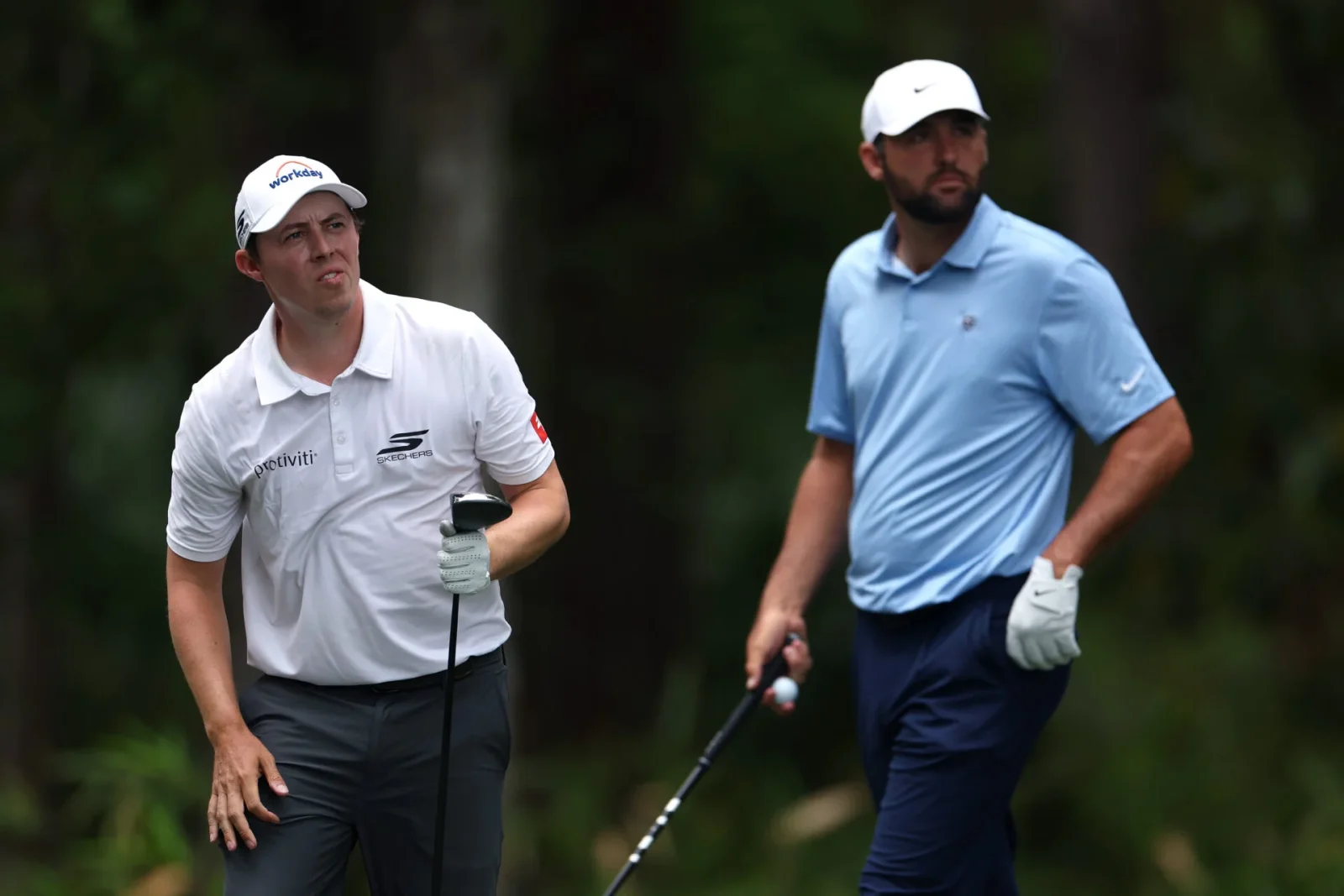 Caddie’s calm line helps Fitzpatrick edge Scheffler in RBC Heritage playoff