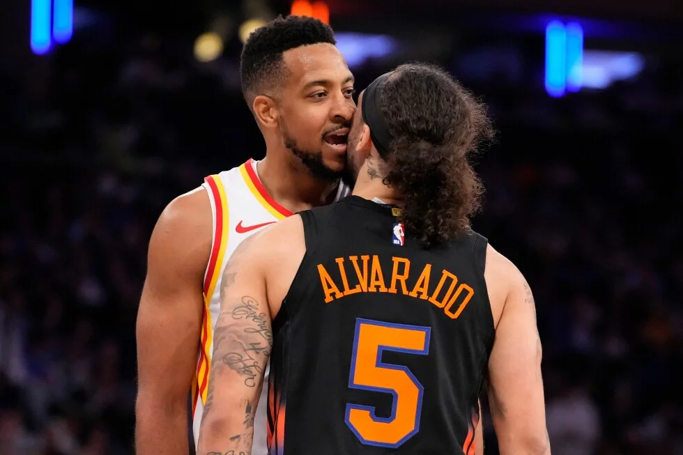 McCollum Steps In for Young, Hawks Top Knicks at MSG