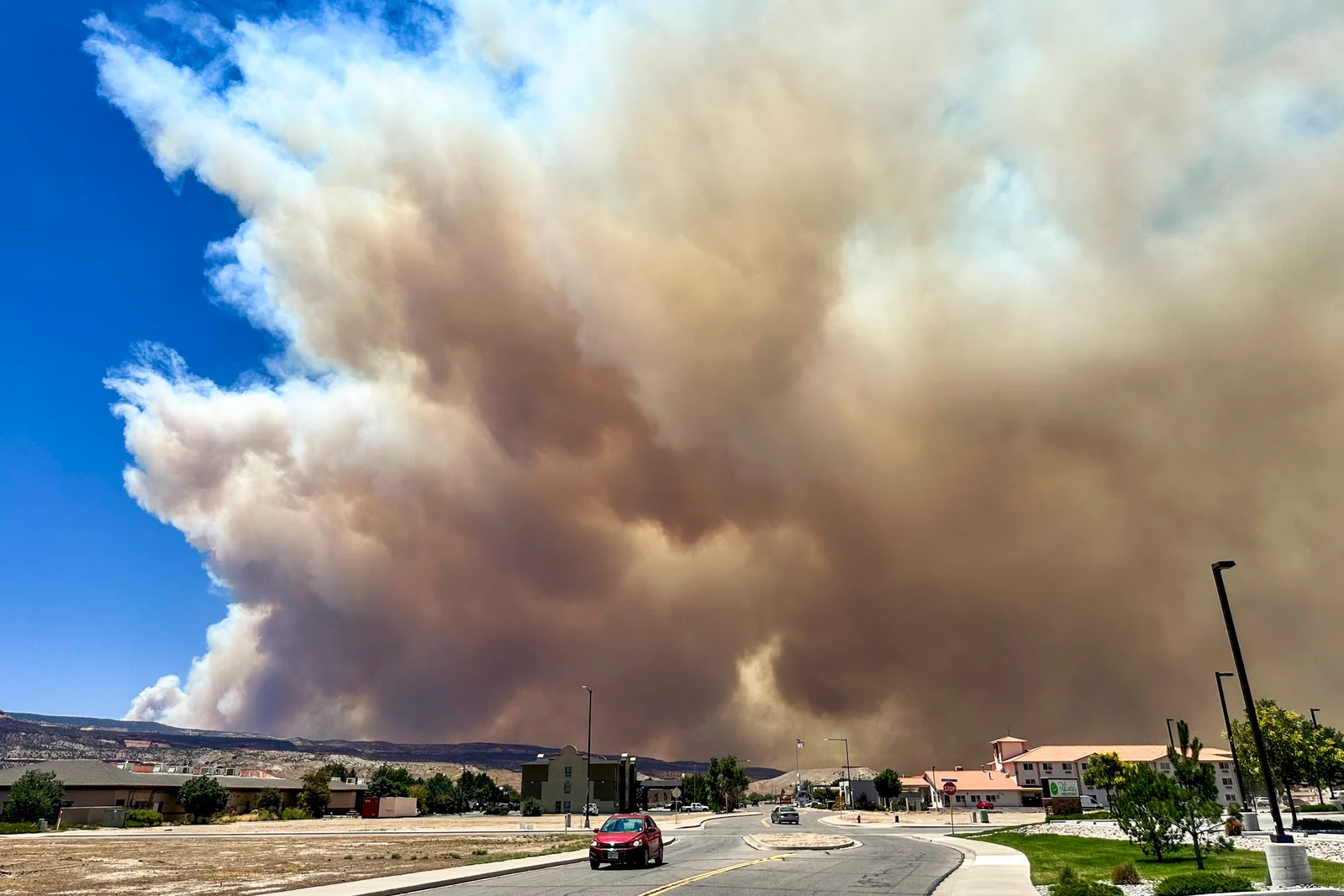 Western Slope Battles Converging Fires Near Utah Border, Evacuations Underway