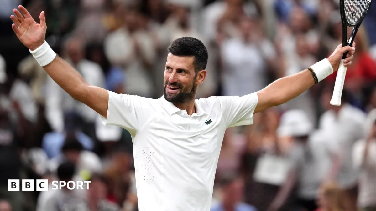 Djokovic defies age in five-set Wimbledon epic to reach the semis