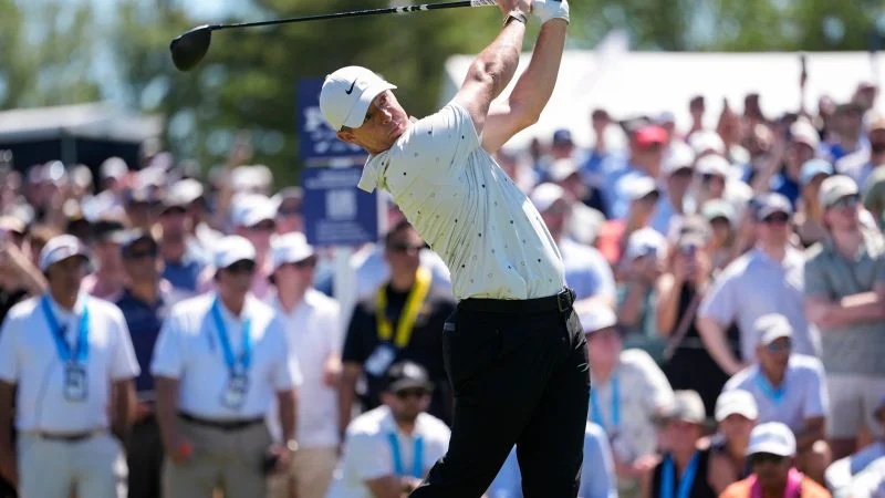 McIlroy claws into Sunday contention as crowded PGA leaderboard promises drama