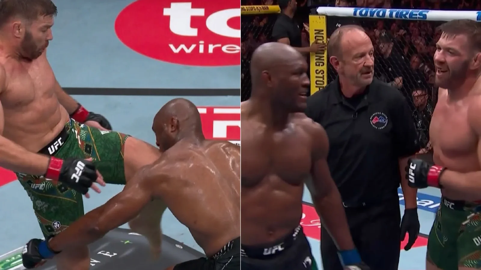 Du Plessis Rejoins Title Contention With Unanimous Decision Over Usman at UFC Fight Night 281