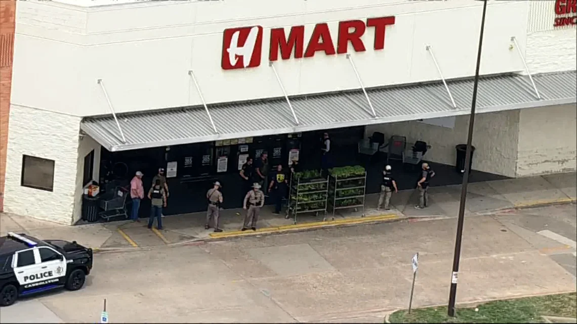 Carrollton Ktowne Plaza shooting ends with arrest at H Mart