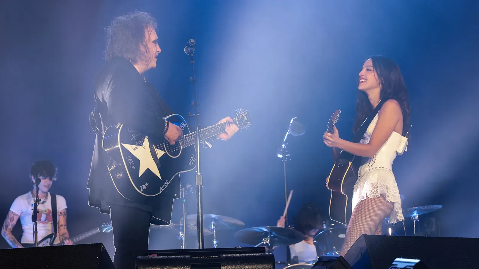 Olivia Rodrigo and Robert Smith Deliver Goth-Soaked Primavera Moment