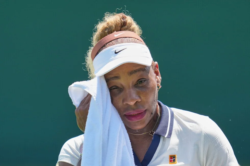 Serena Williams trains hard for Wimbledon comeback as daughters watch