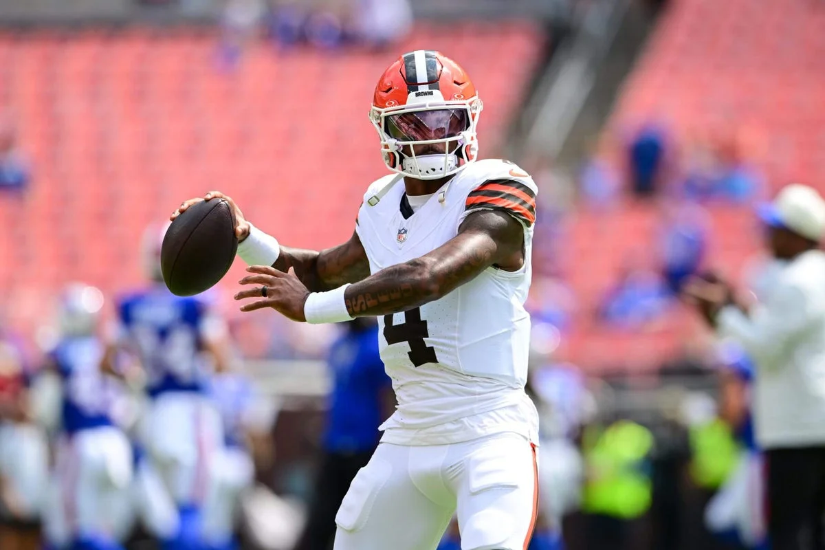 Watson to Lead Browns as 2026 Season Opens