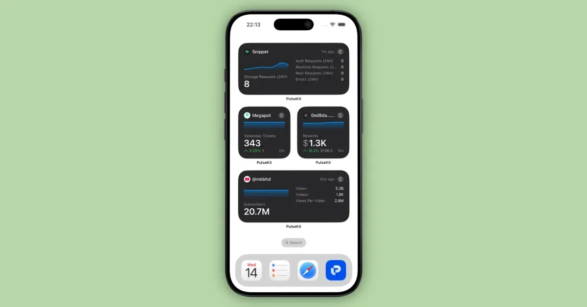 PulseKit Turns Your iPhone Into a Centralized Analytics Dashboard