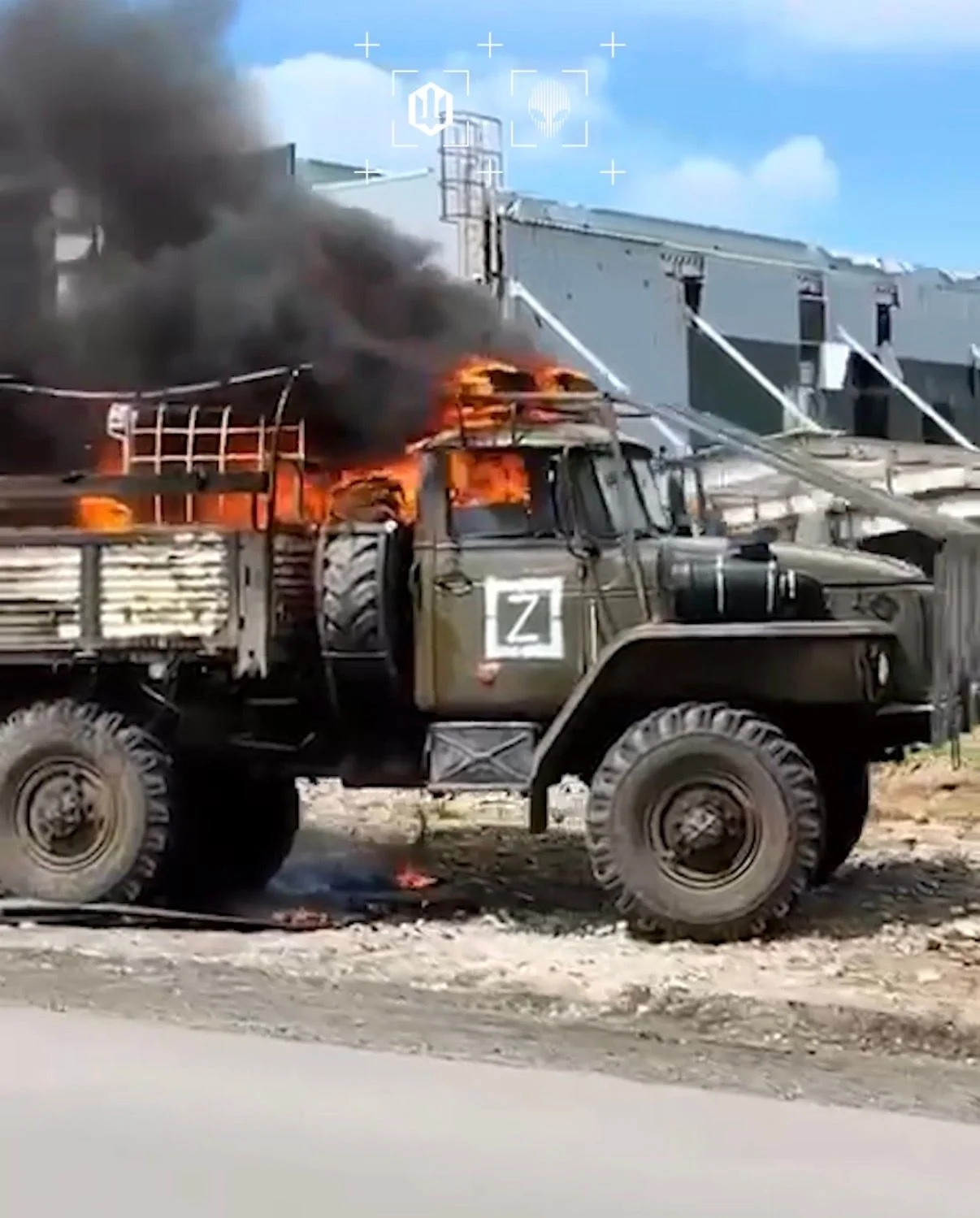 Ukraine claims covert drones cripple Russian logistics on key highway