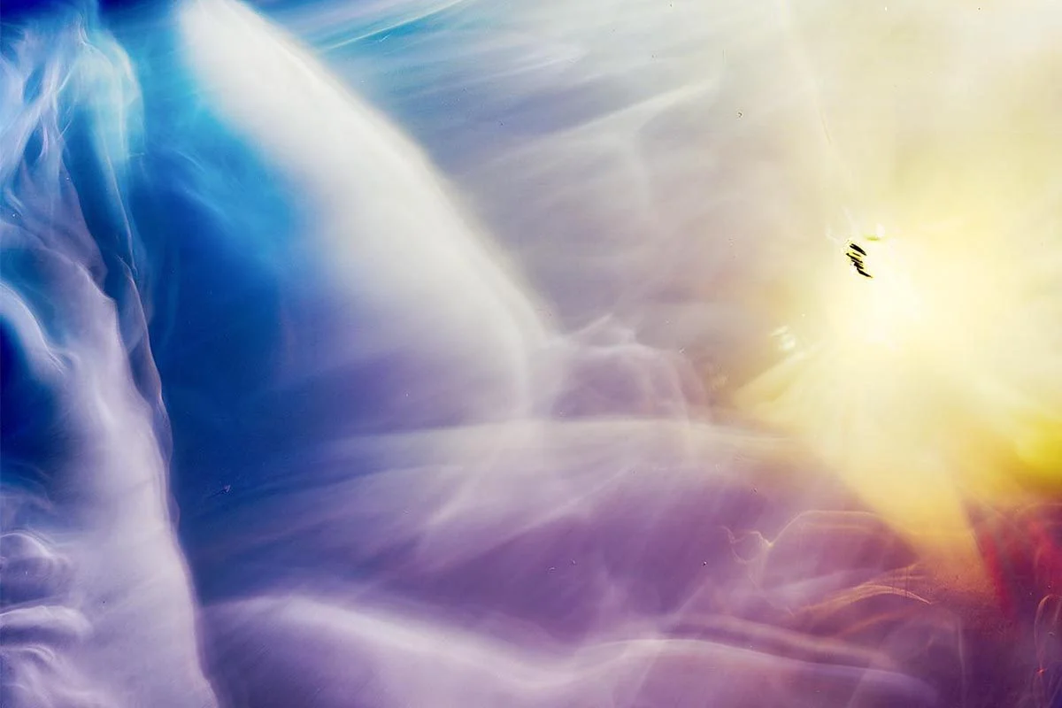 Cosmic Rays Paint on Film: Balloon-Borne Space Art Experiment