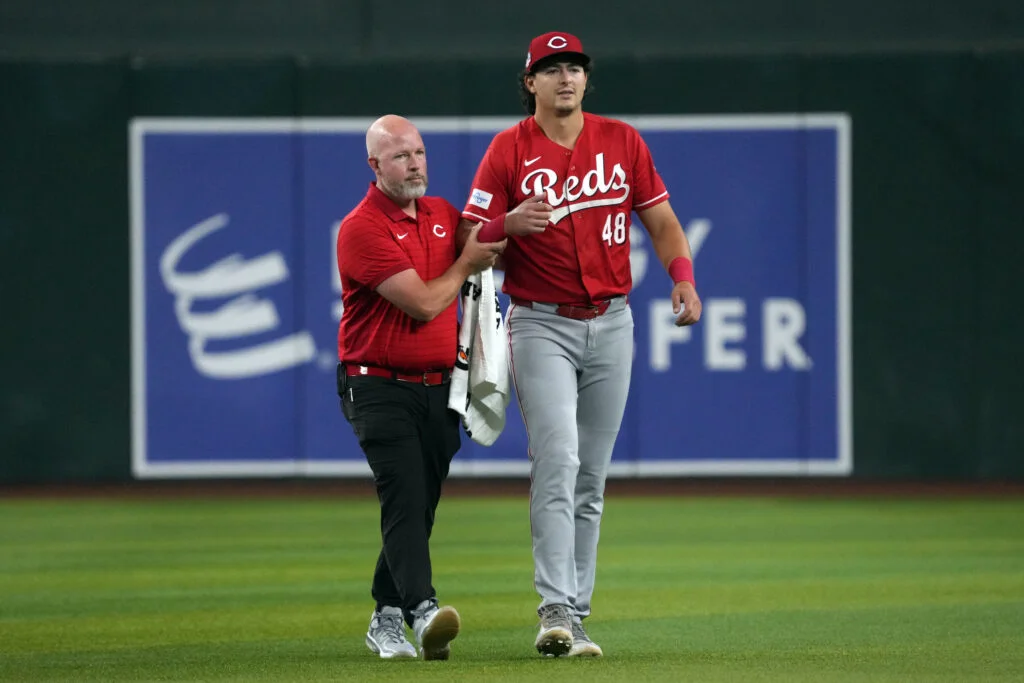 Reds' Toglia to End Season with Shoulder Surgery