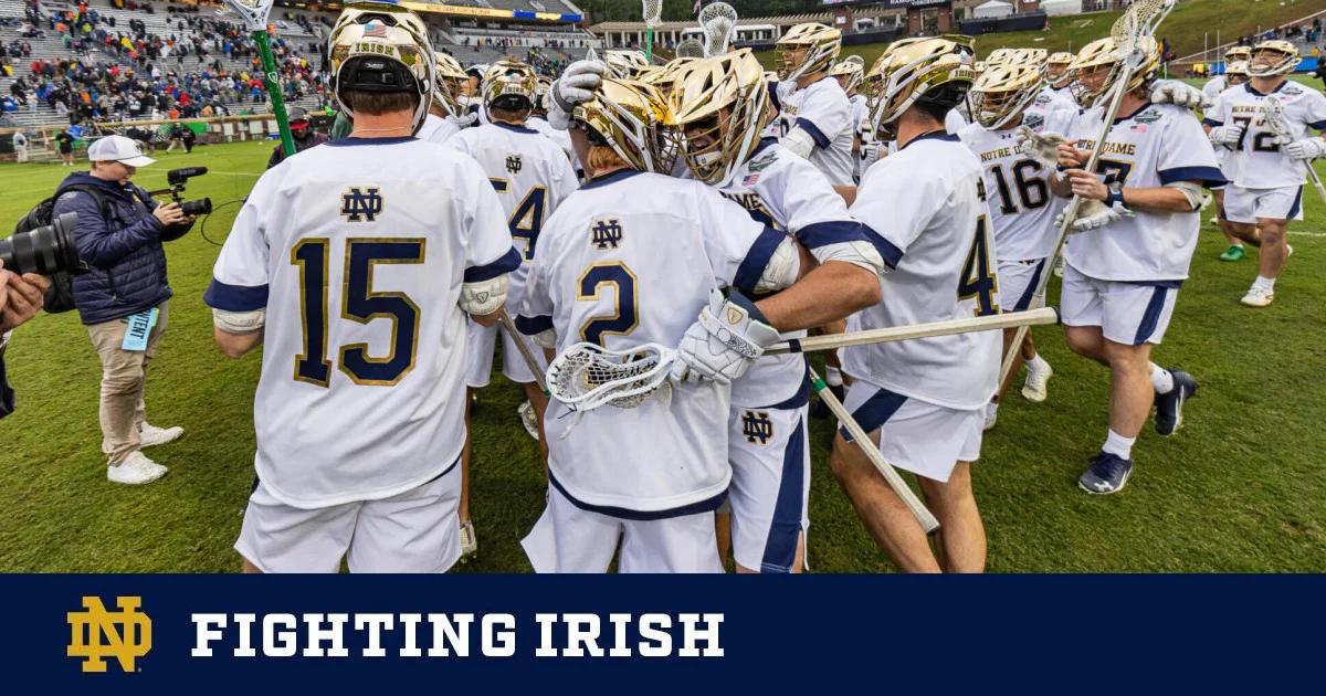 Notre Dame, Princeton Ready for Lacrosse National Title Showdown