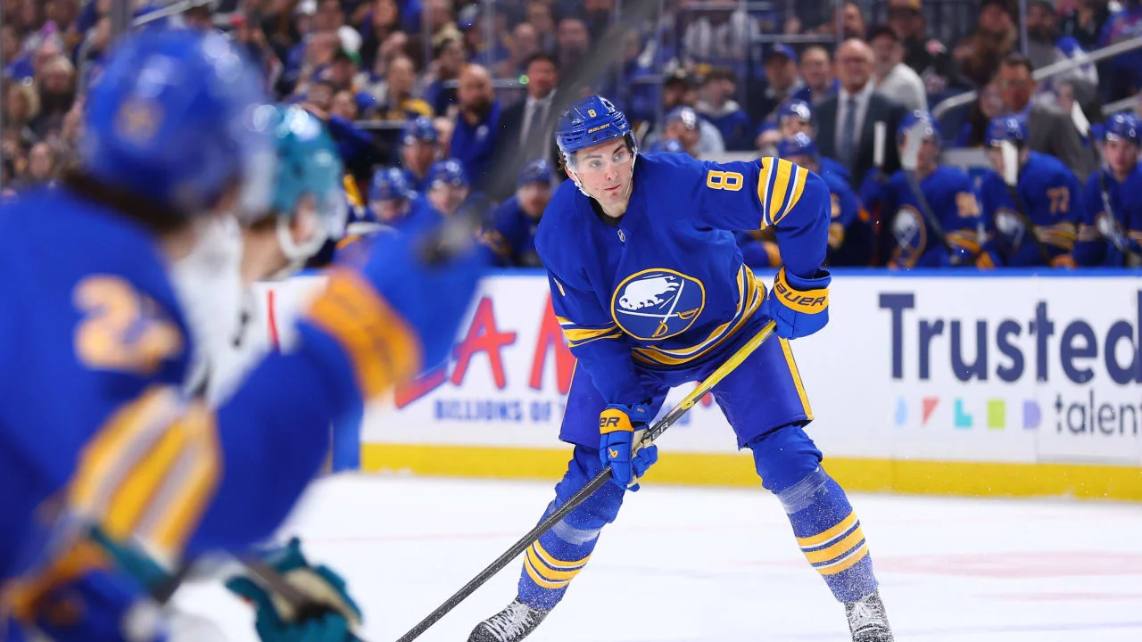 Sharks snag Kesselring and 27th pick in Sabres swap