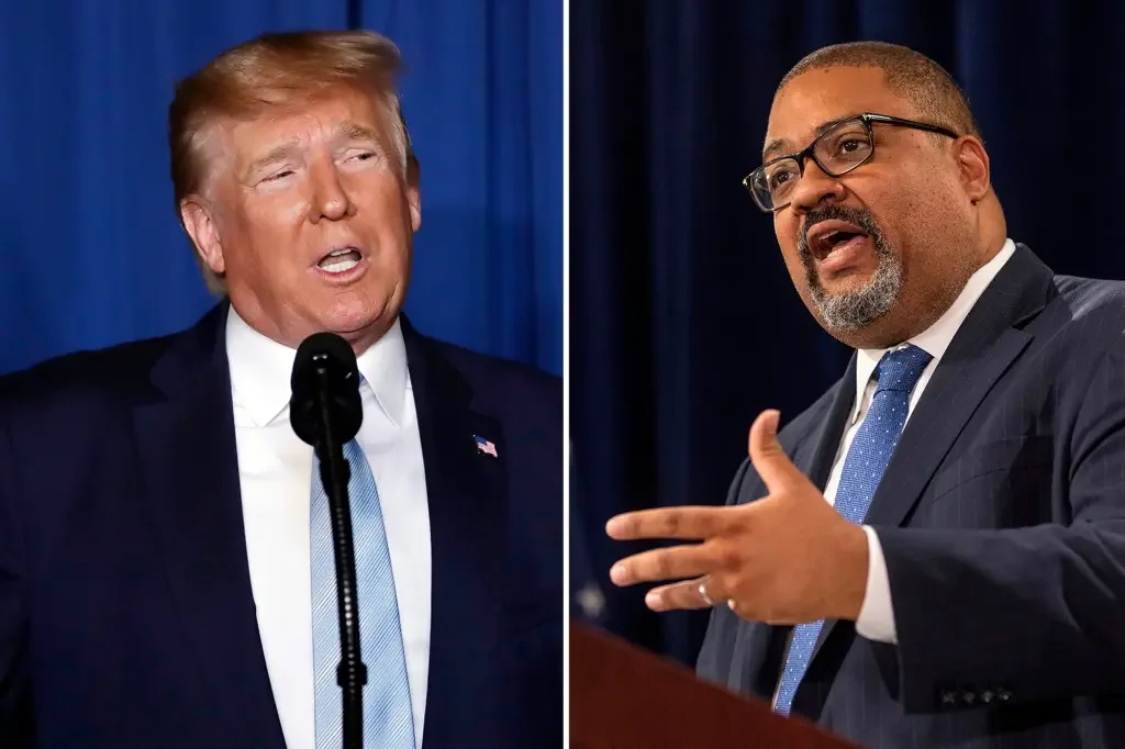 DA Bragg Stands Firm Against Trump's Call for Protests.
