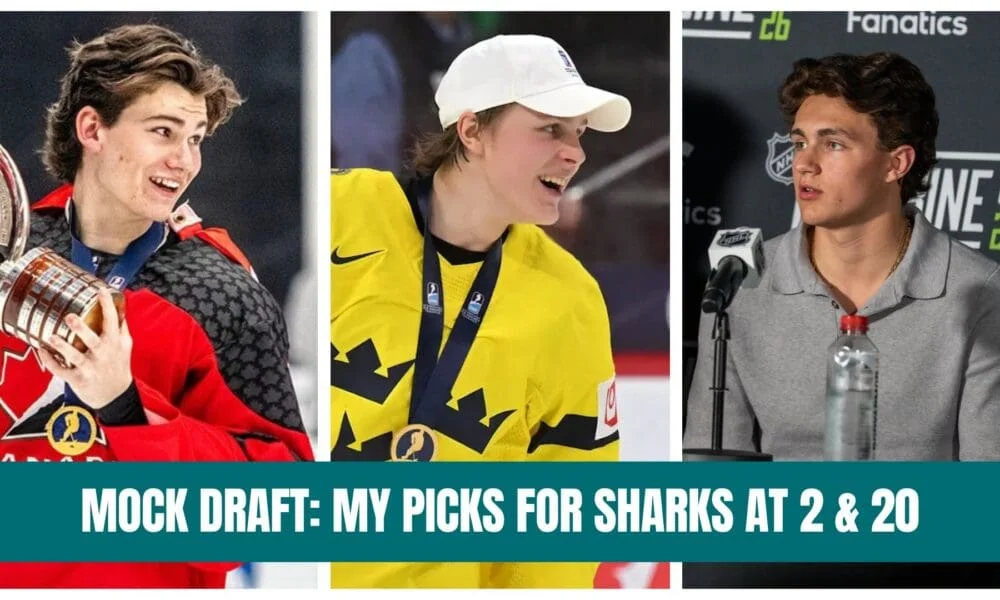Two Top-20 Picks, 16 Writers Predict Sharks’ 2026 Draft
