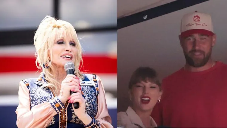 Dolly Parton jokes about Swift and Kelce’s future baby after their wedding