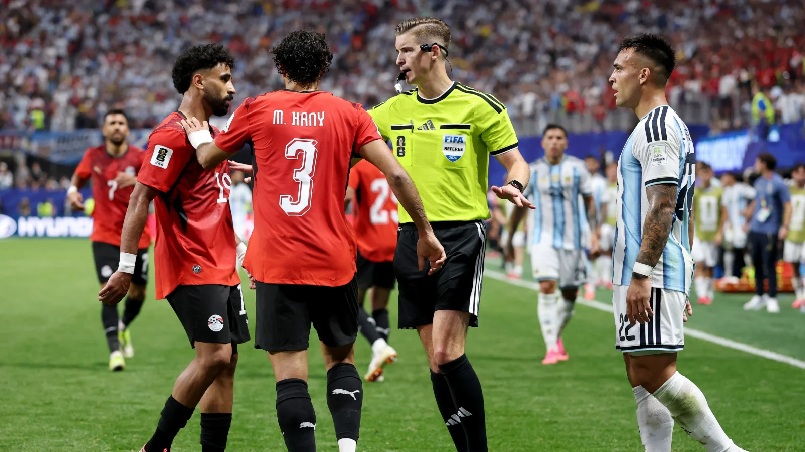 Refereeing chief defends World Cup integrity amid Egypt-Argentina VAR row
