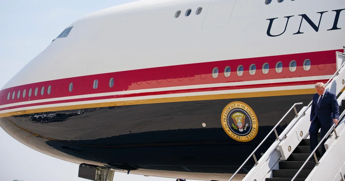 Trump plans upgrades for Qatar-owned Air Force One, citing enhanced security