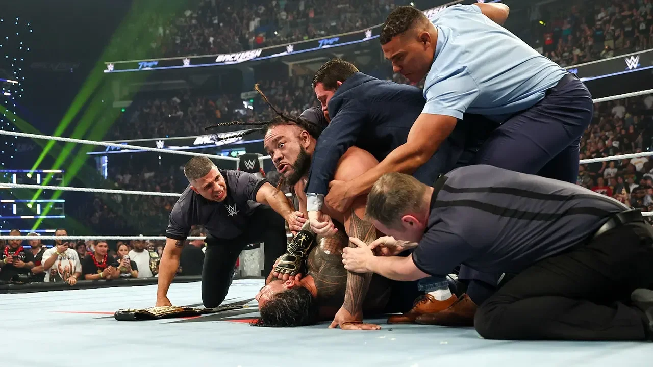 Reigns Retains Title, Warns the War with Fatu Is Far From Over at Backlash