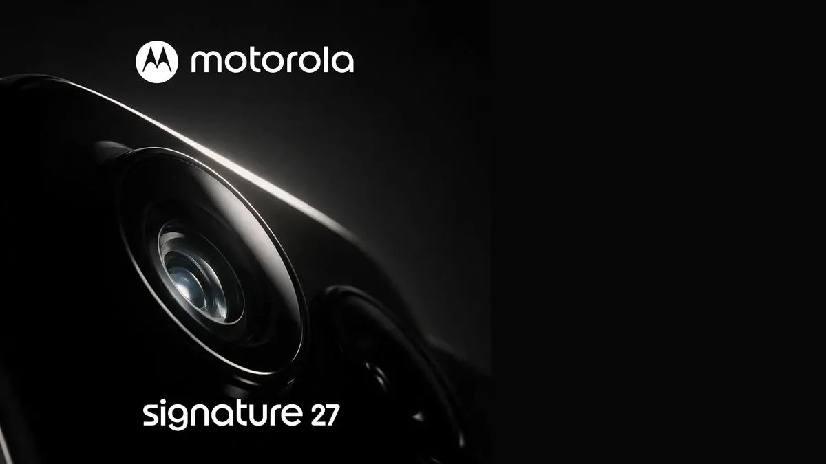Motorola teases Signature 27 launch with possible US debut