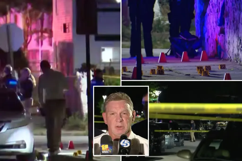 Baltimore Shooting Wounds 6, Including Child