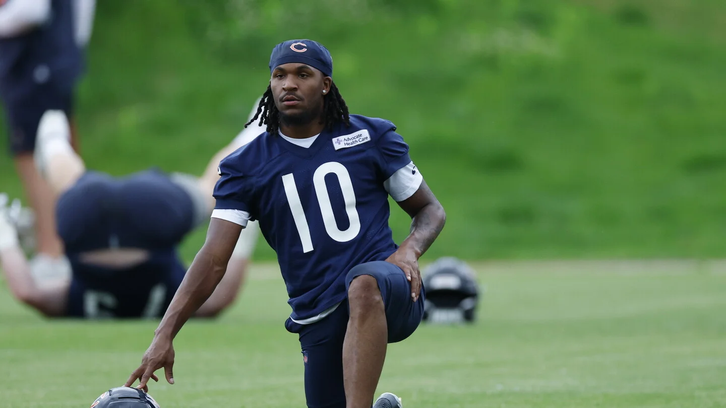 Bears' Luther Burden sidelined by groin injury in practice