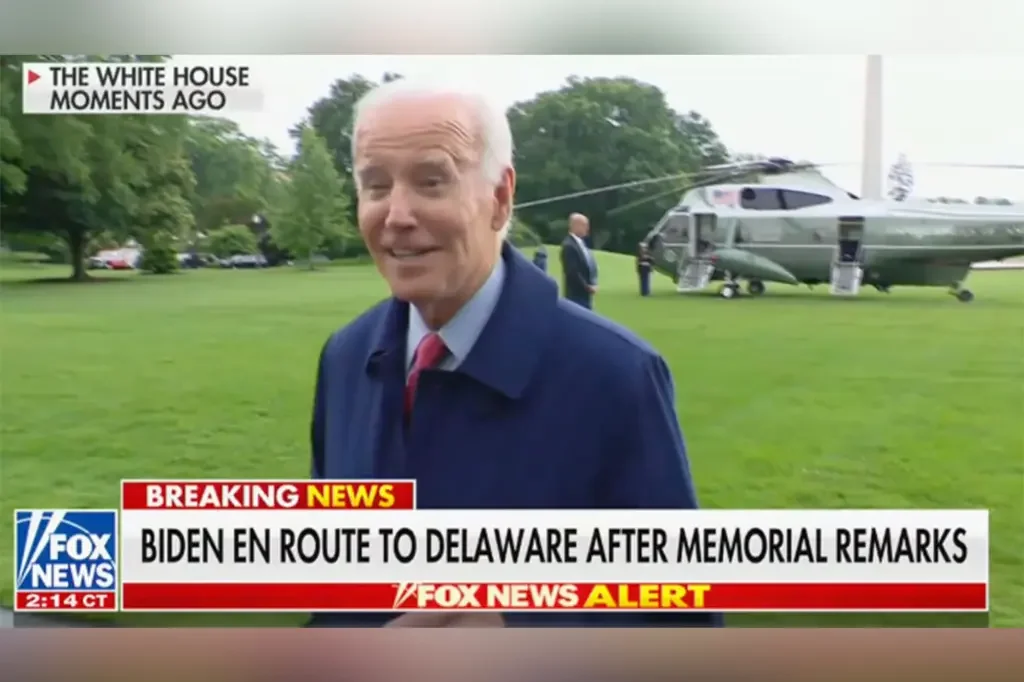 Biden Laughs at Idea of Pardoning Trump