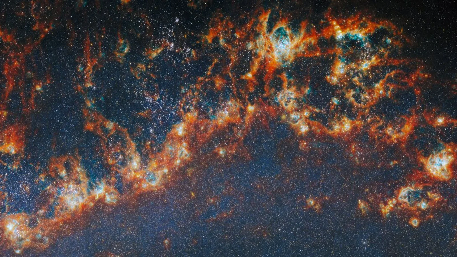 JWST reveals how giant star clusters sculpt galaxies through stellar feedback