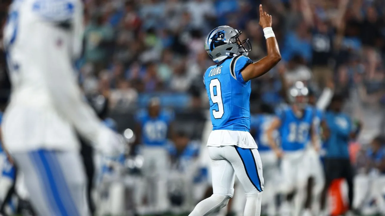"Bryce Young Shines in Preseason Finale, Ready to Lead Panthers in Opener"