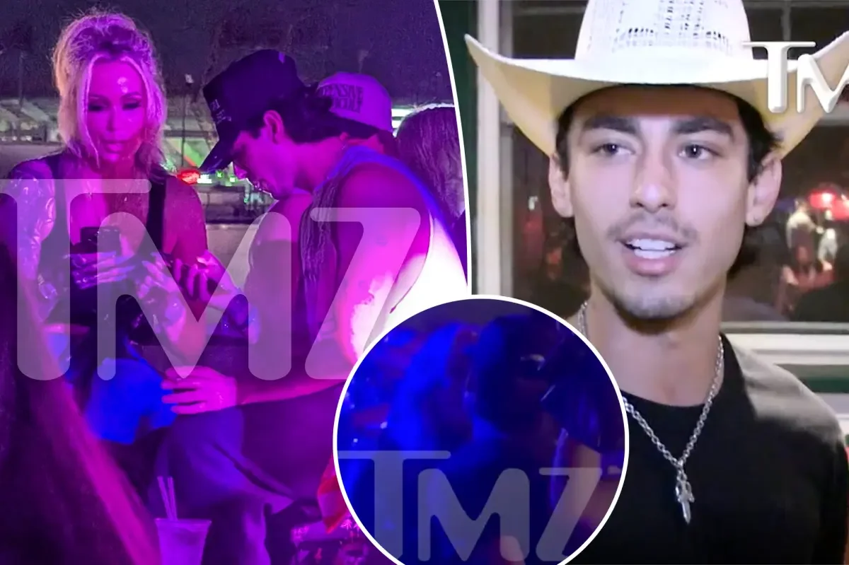 Bunnie Xo's 24-year-old beau sparks cringe cougar joke after makeout