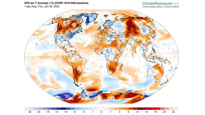 Siberia experiences worst heat wave in history with record-breaking temperatures.