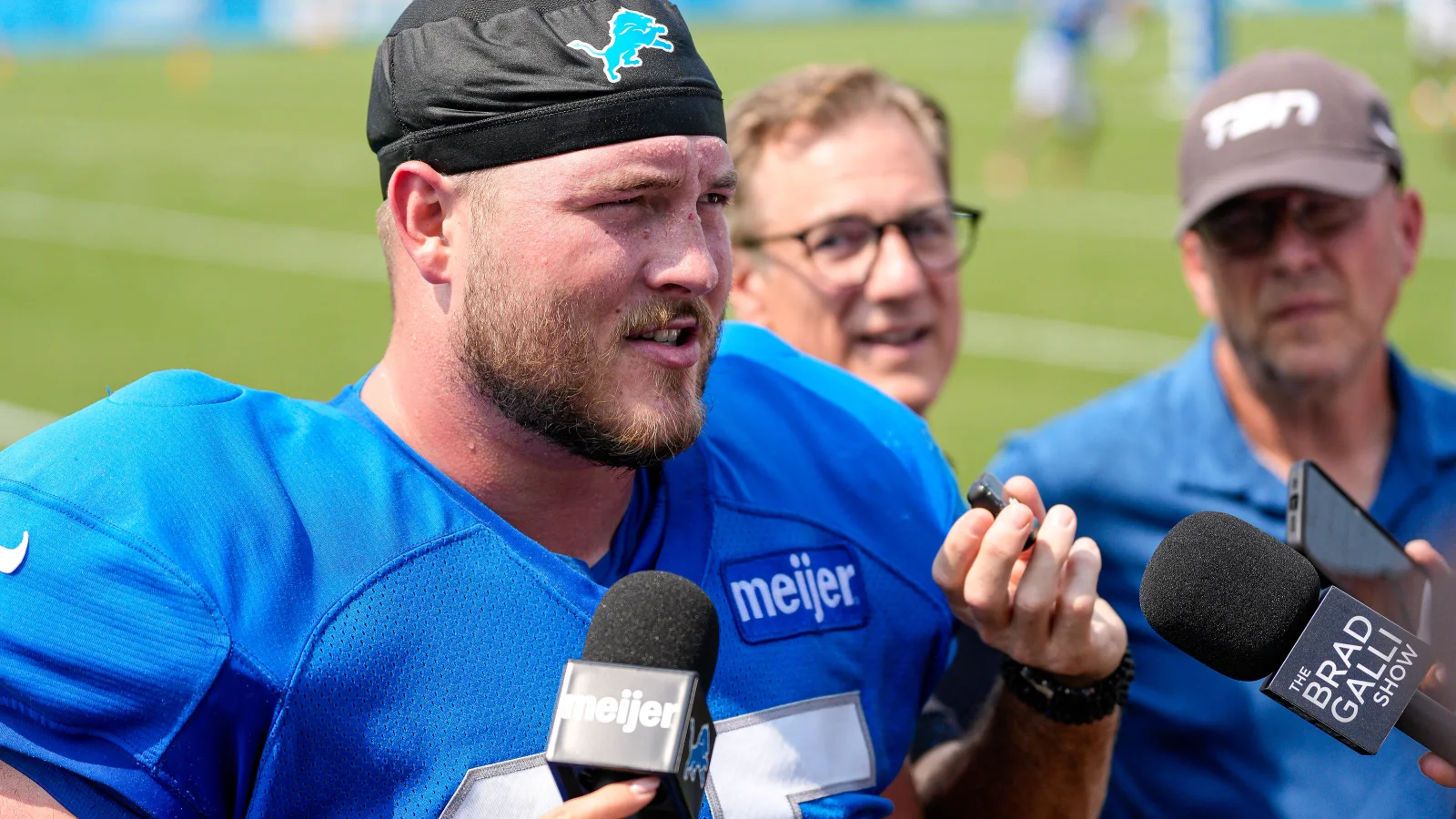 Lions O-line Weathering Mays Absence as McLaughlin Nears Return