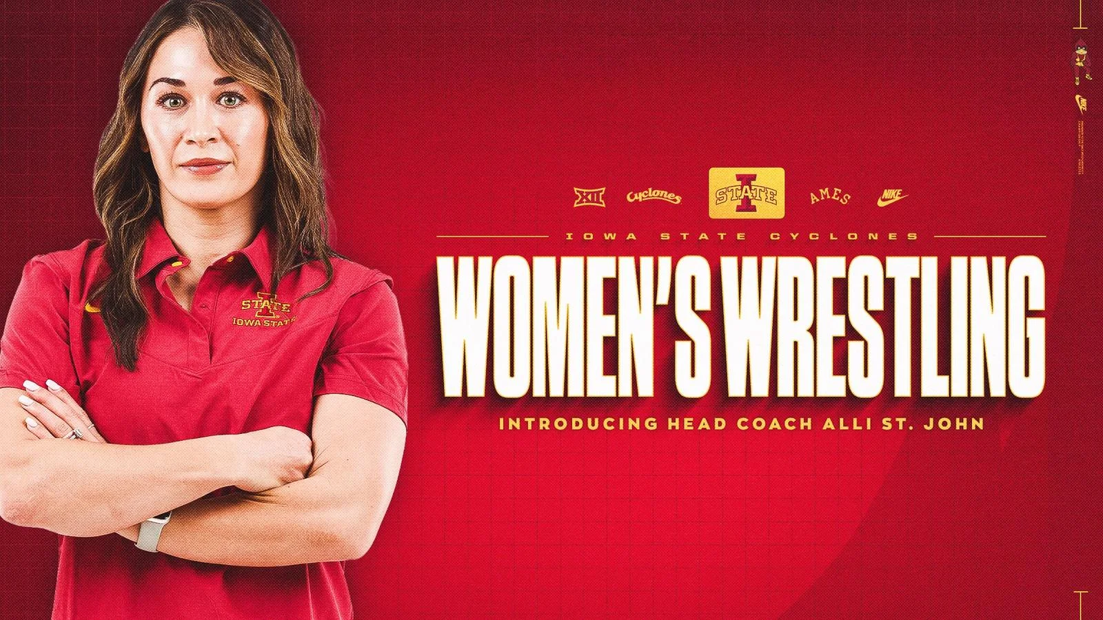 Alli St. John to Lead Iowa State's Inaugural Women's Wrestling Program