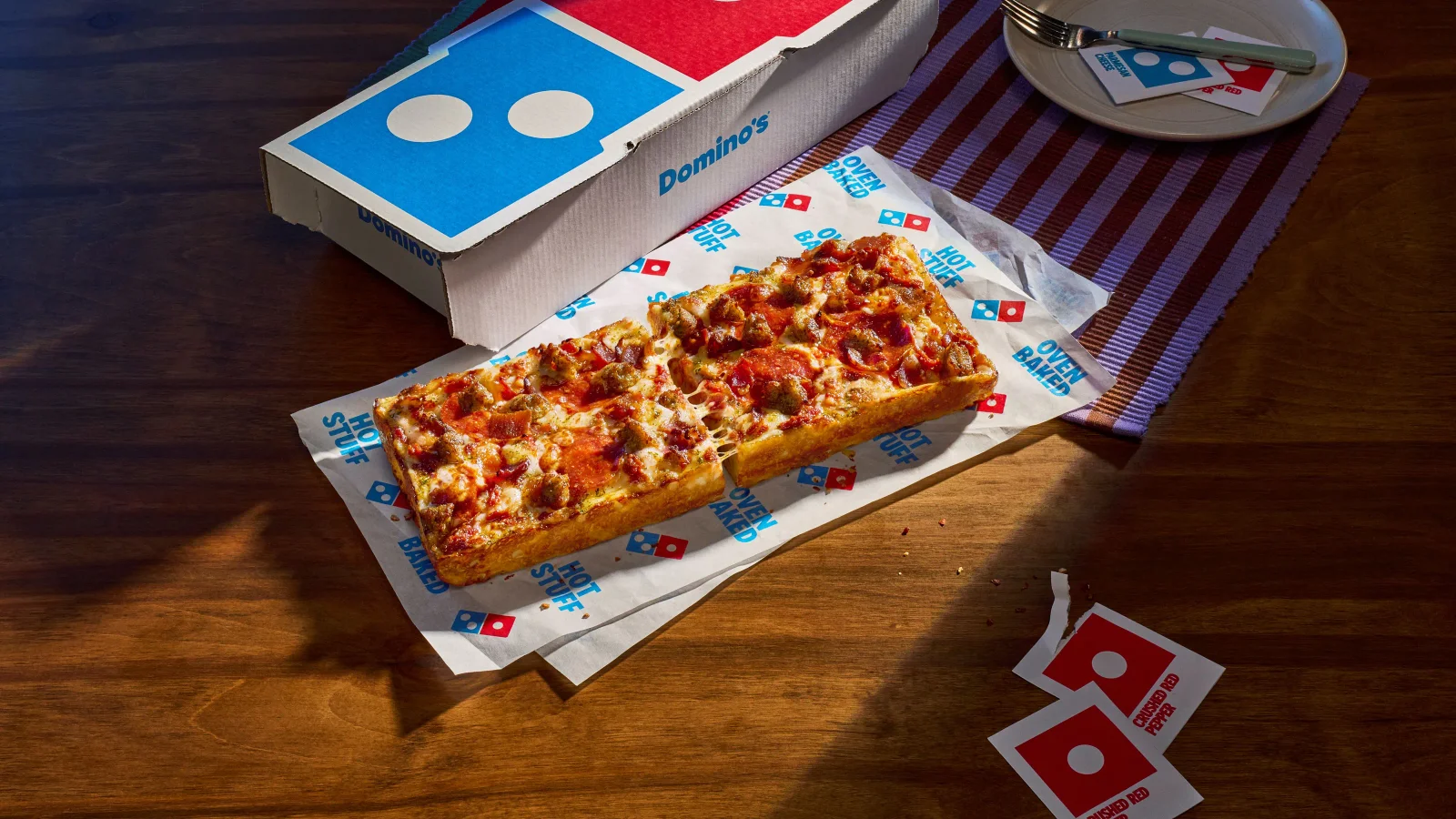 Domino’s Unveils Brand-Named Detroit-Style Pizza for One