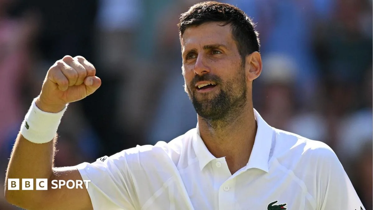 Djokovic Clinches Five-Set Thriller to Tie Federer's Wimbledon Record