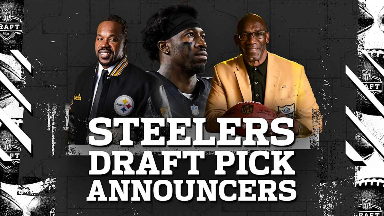 Steelers enlist Hall of Fame legends to announce 2026 draft picks