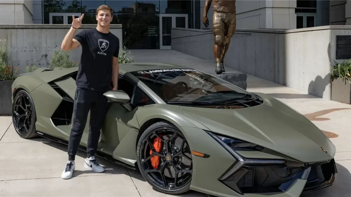 Taaffe Must Return Lamborghini Revuelto After NIL Sponsorship Ends