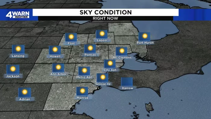 Metro Detroit Weather: Rain and Snow Return, Bringing Cold Temperatures