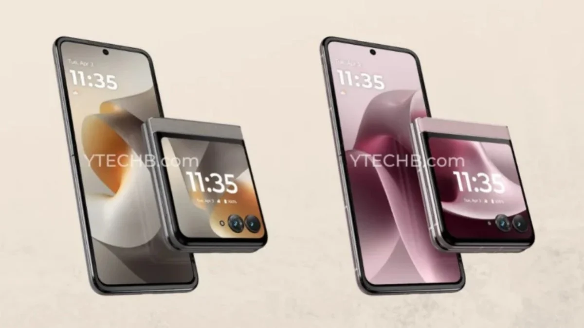 Razr 70 leaks unveil three bold colors ahead of its imminent launch