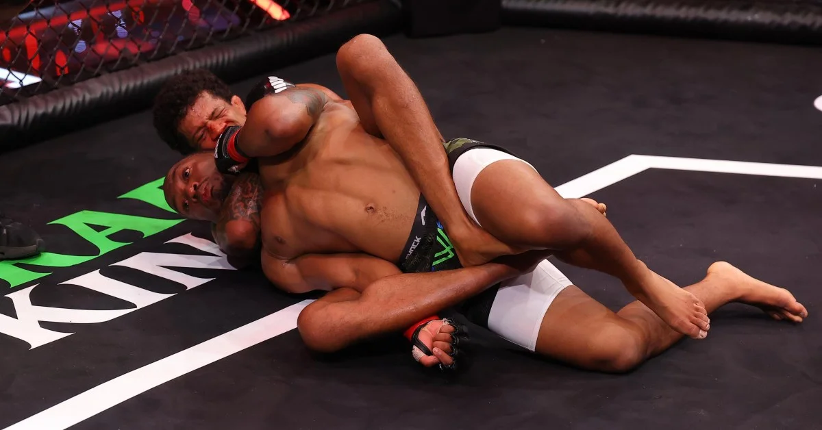 Nkuta alleges Moraes held choke past the bell, seeks no-contest